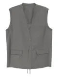 LESS blazer vest set - Grey