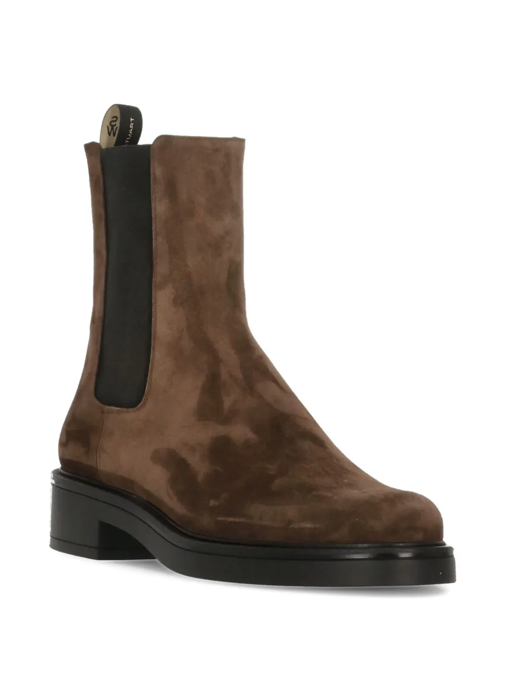 Stuart Weitzman 40mm Celia suede boots Brown