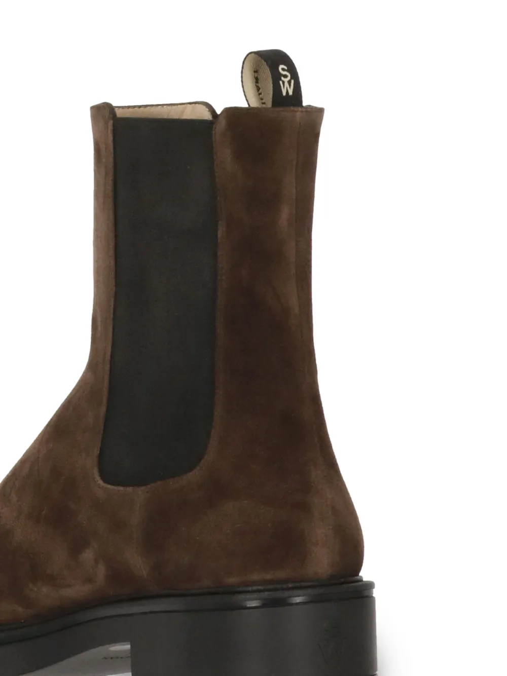 Stuart Weitzman 40mm Celia suede boots Brown
