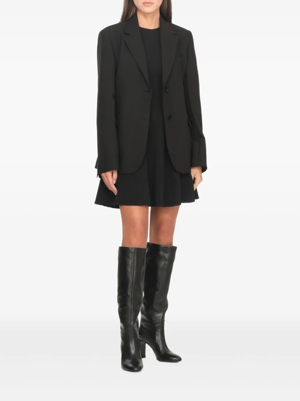 Stuart Weitzman 90mm Babette boots Black