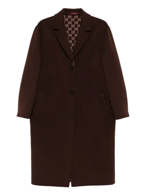 Gucci button-fastening coat