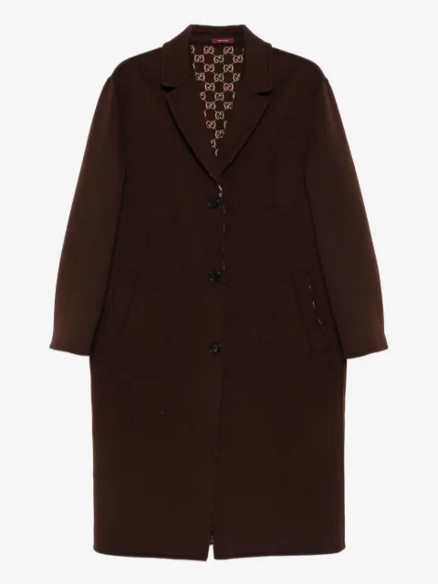 Gucci button-fastening coat