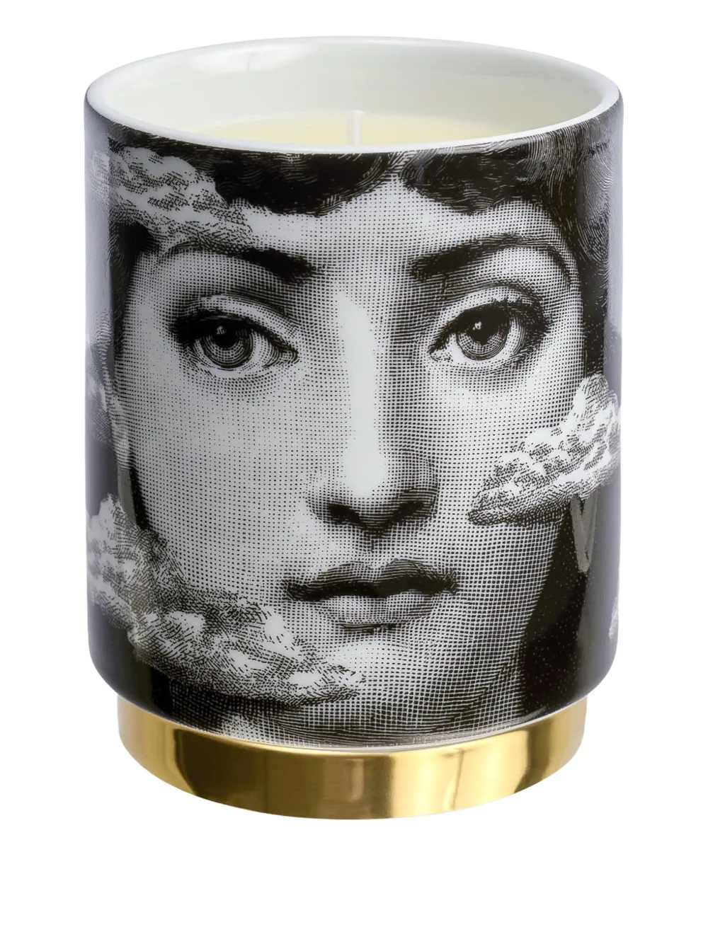 Fornasetti Tra Le Nuvole Kerze (235g) In Black