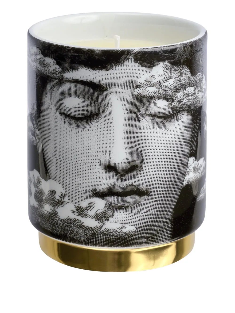 Fornasetti Tra Le Nuvole Kerze (235g) In Black