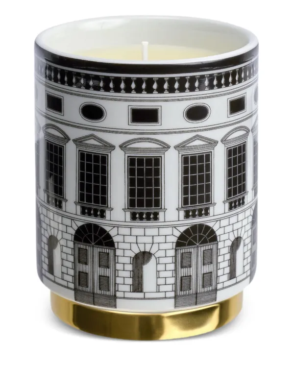 Fornasetti プリント キャンドル 295g | ブラック | FARFETCH JP