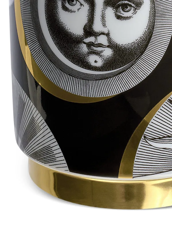 Fornasetti サン ムーン キャンドル | ブラック | FARFETCH JP