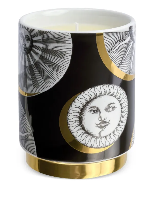 Fornasetti サン ムーン キャンドル | ブラック | FARFETCH JP