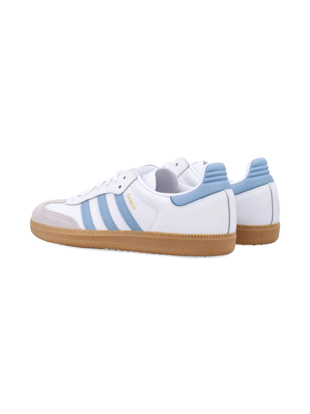 adidas Kids Samba three-stripe sneakers White