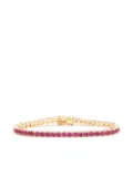 Izabel Display crystal-embellished bracelet - Pink