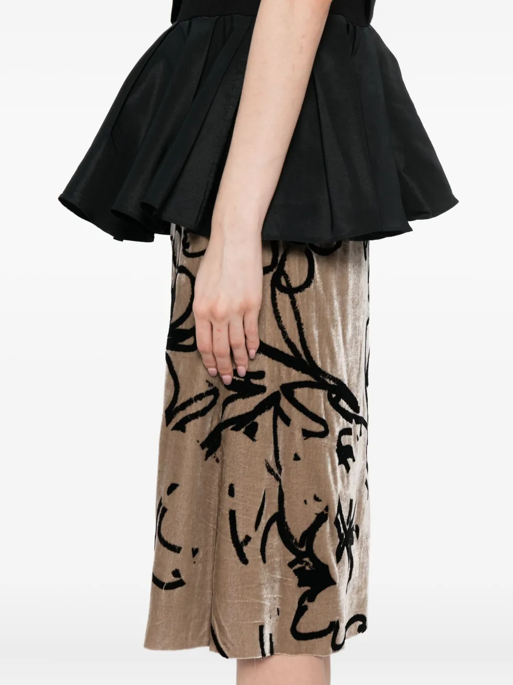 JNBY Rok met A-lijn Bruin