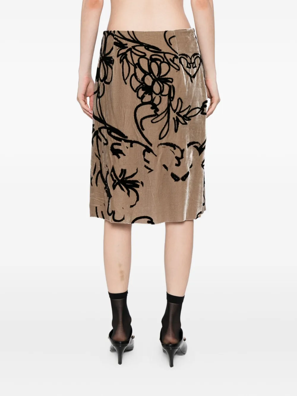 JNBY Rok met A-lijn Bruin