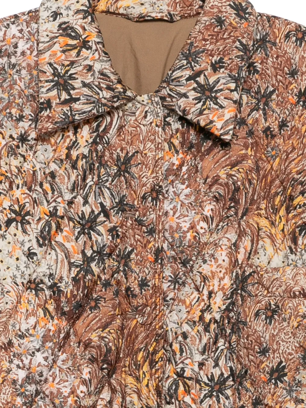 JNBY Jack met bloemenprint Bruin