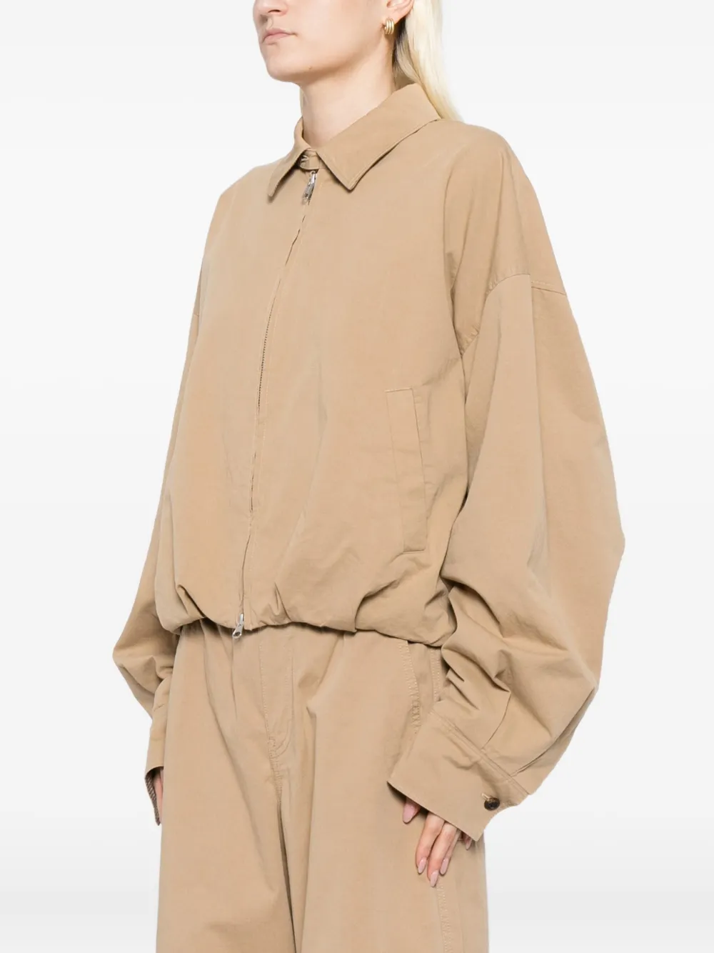 Jnby O-type Jacket In Neutral