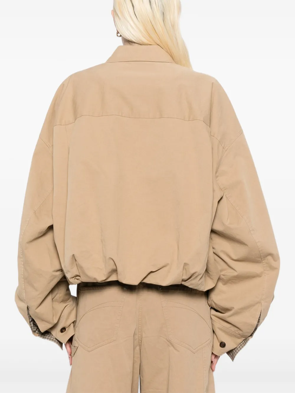 Jnby O-type Jacket In Neutral