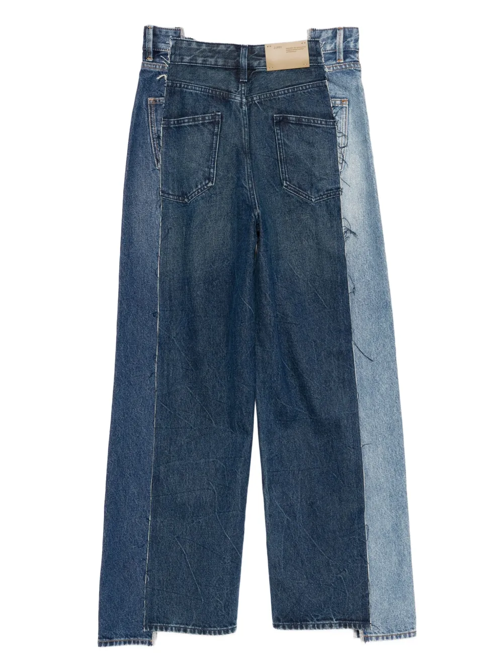 JNBY Jeans met opgerolde pijpen - Blauw