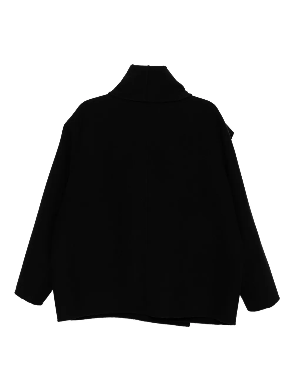 JNBY Dubbelzijdige tweed jas - Zwart