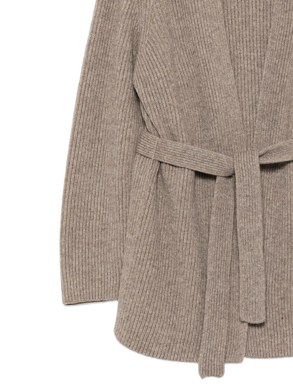 Jnby Loose Midi Cardigan In Brown