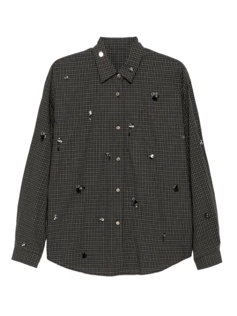 JNBY floral beaded shirt