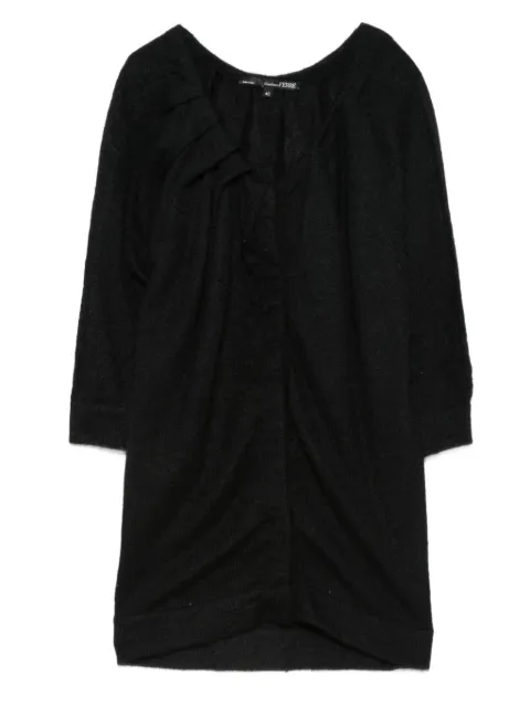 Gianfranco Ferré Pre-Owned 1990s draped-neck wool jacket