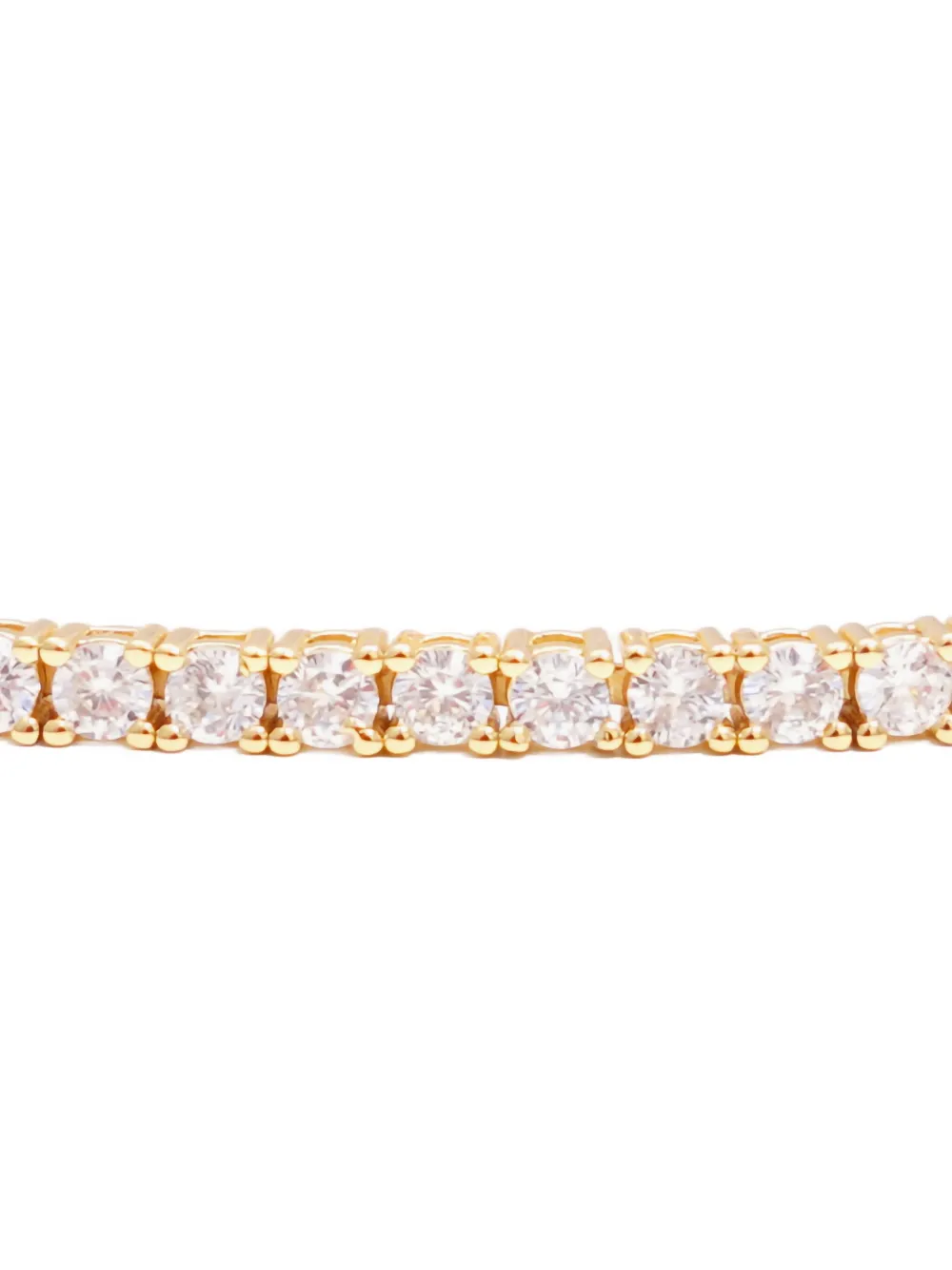 Izabel Display zirconia tennis bracelet - Wit
