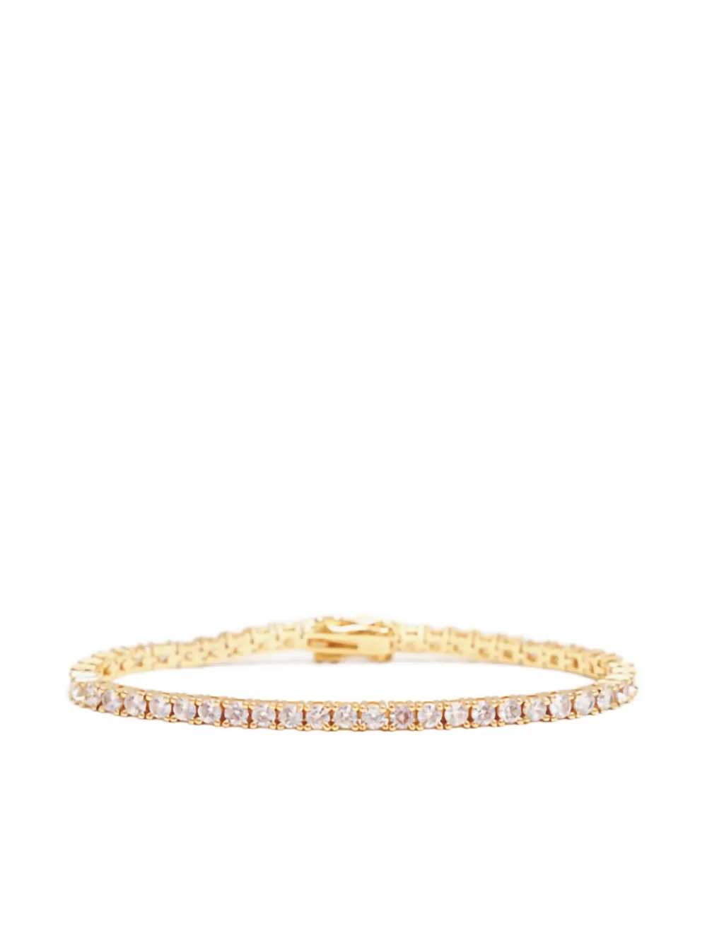Izabel Display zirconia tennis bracelet | White | Image 1
