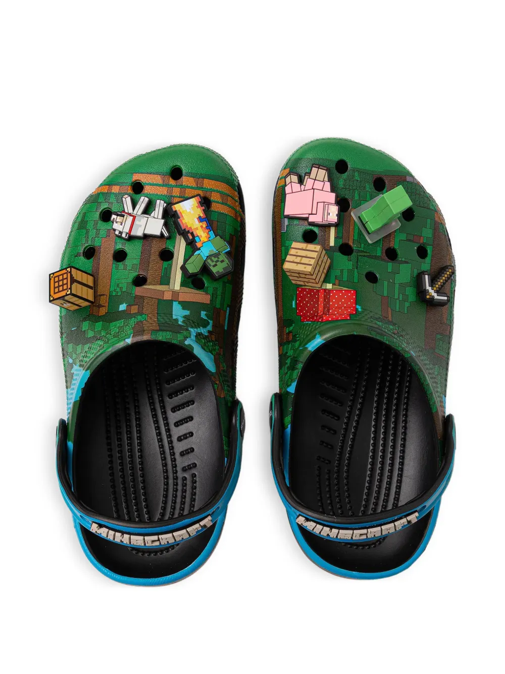 Crocs Minecraft klompen Groen