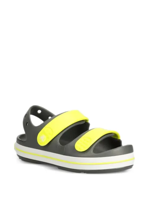 Crocs Kids logo-detail strap sandals