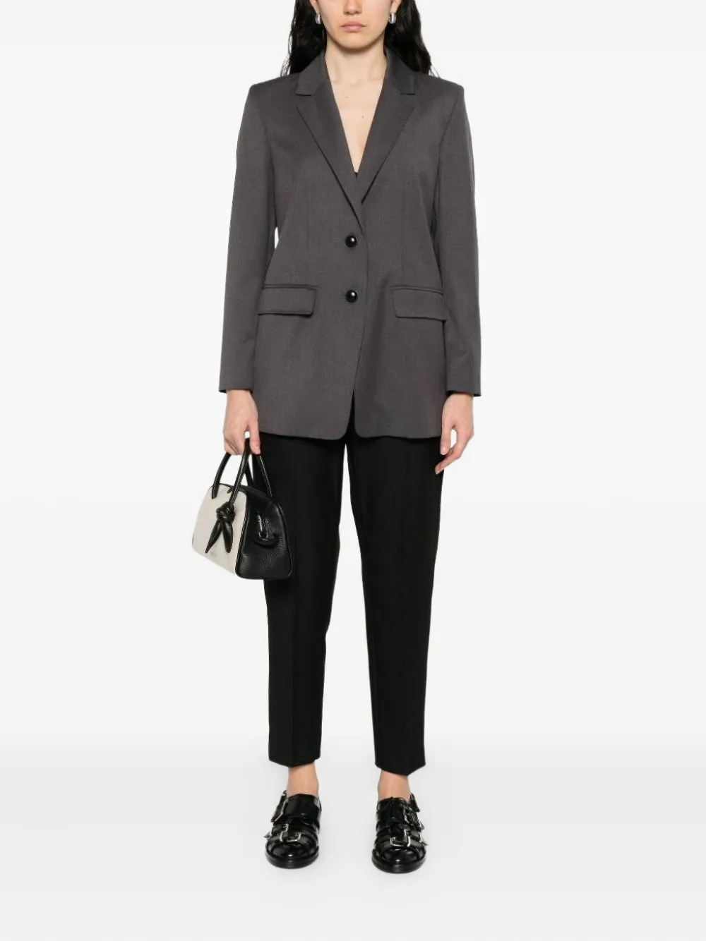 I BLUES pantalones Vivy con pretina elástica | Pantalones capri | Image 2