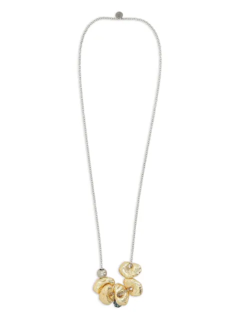Maria Calderara textured-beads necklace