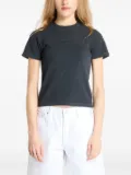 A BATHING APE® logo-embroidered T-shirt - Black