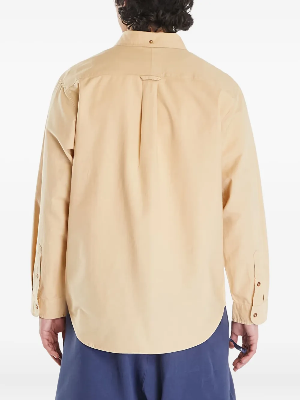 Nike Overhemd met lange mouwen Beige