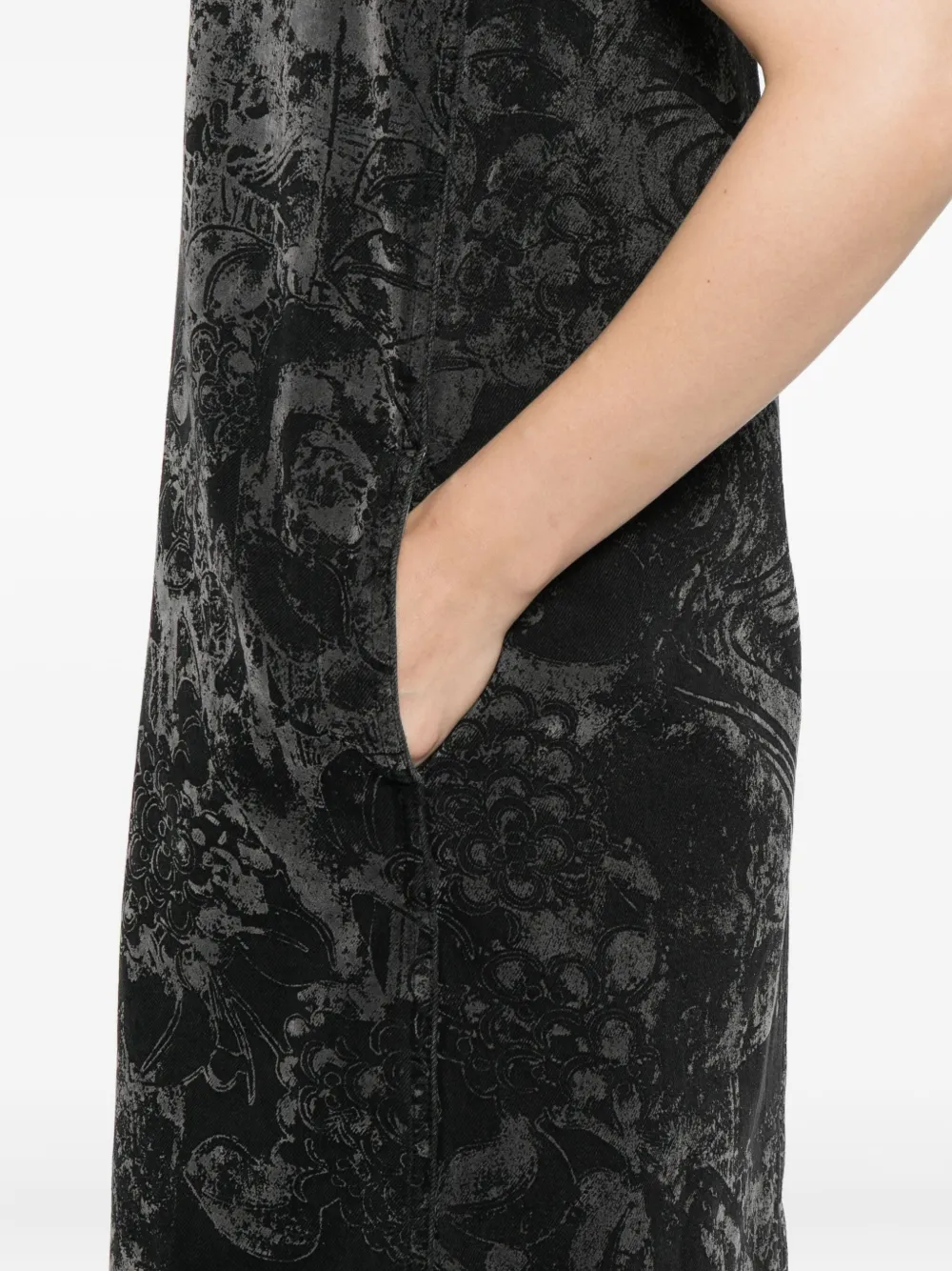 JNBY Mouwloze jurk Zwart