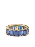 Izabel Display zirconia-embellishment ring - Blue