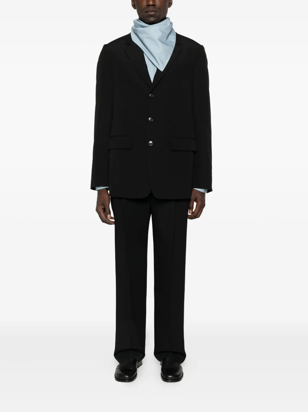 The Row Zev pleated trousers - Zwart