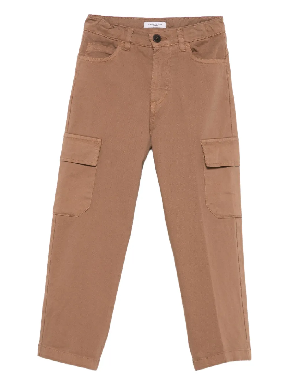 Paolo Pecora Kids' Cargo-pocket Trousers In Multi