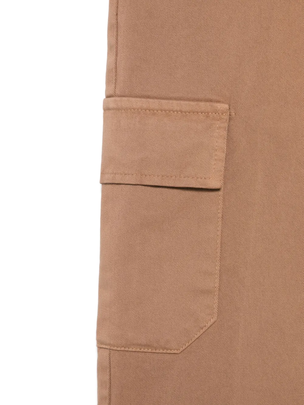 Paolo Pecora Kids Broek met cargozak Bruin