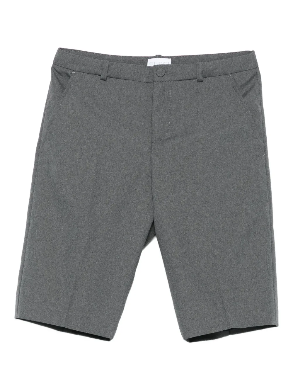 Gucci Kids Shorts met zak aan de voorkant Grijs