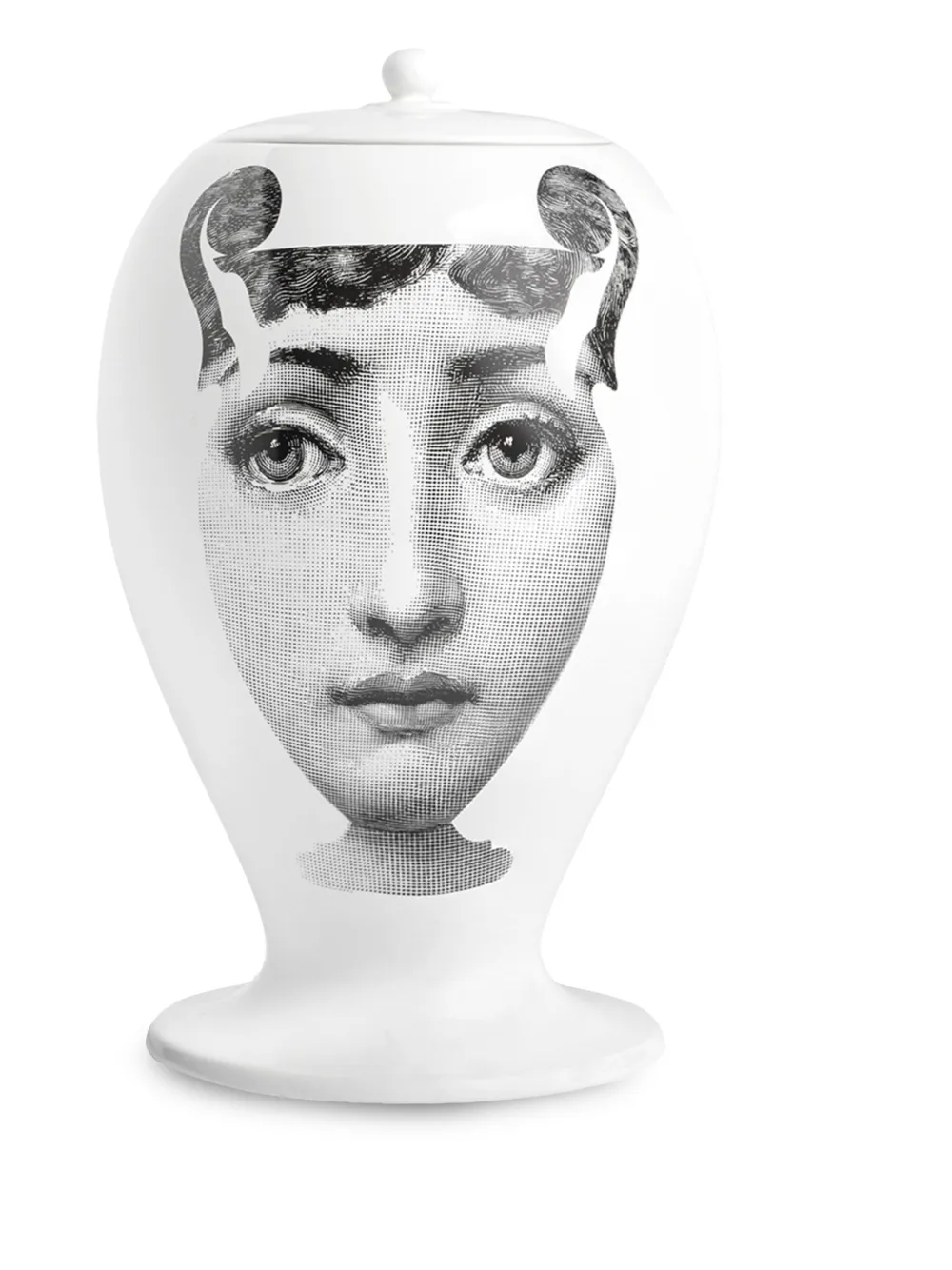 Fornasetti Sagome di Vasi face-print vase - Wit