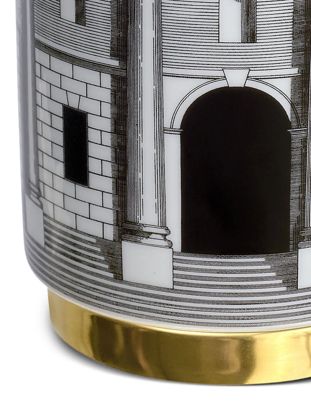 Fornasetti Casa Con Colonne Candle In Gray