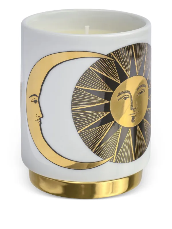 Fornasetti プリント キャンドル 295g | ホワイト | FARFETCH JP