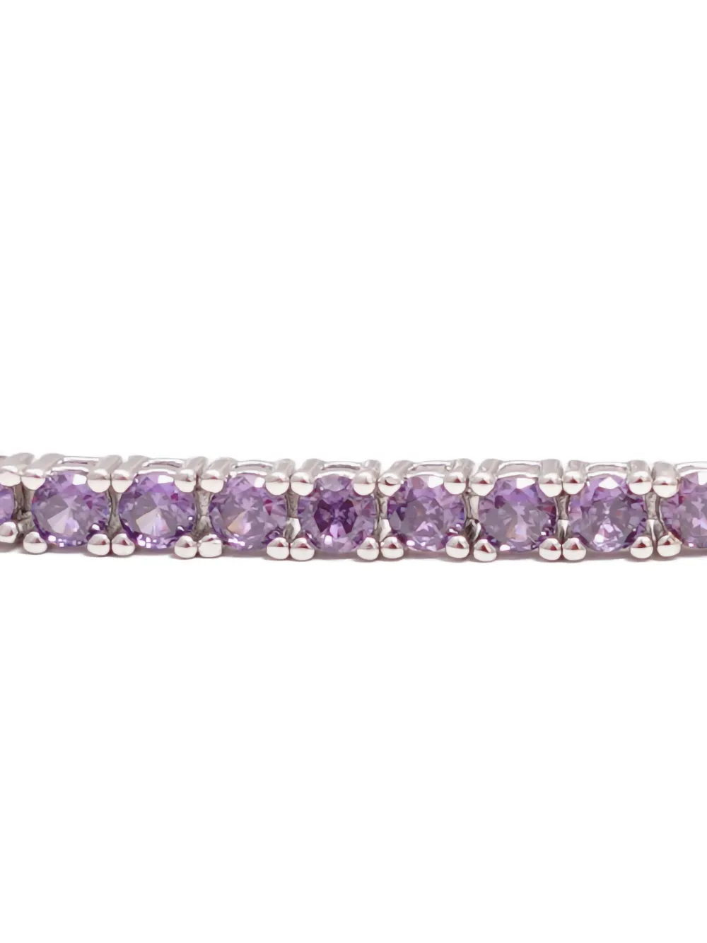Izabel Display zirconia tennis bracelet - Paars