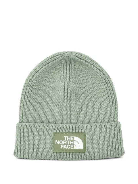 The North Face logo-patch beanie