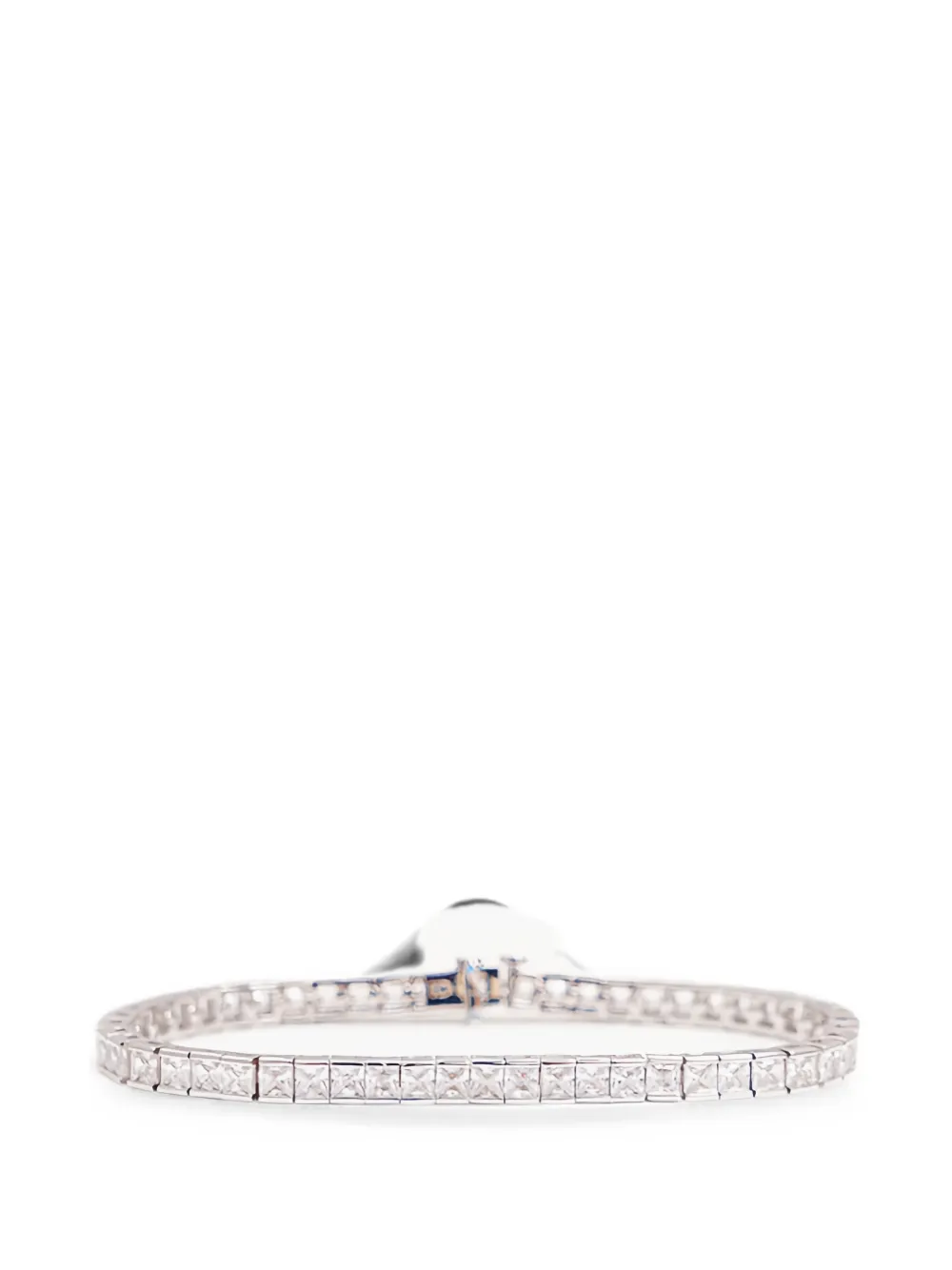 Izabel Display Square Tennis bracelet - Bianco