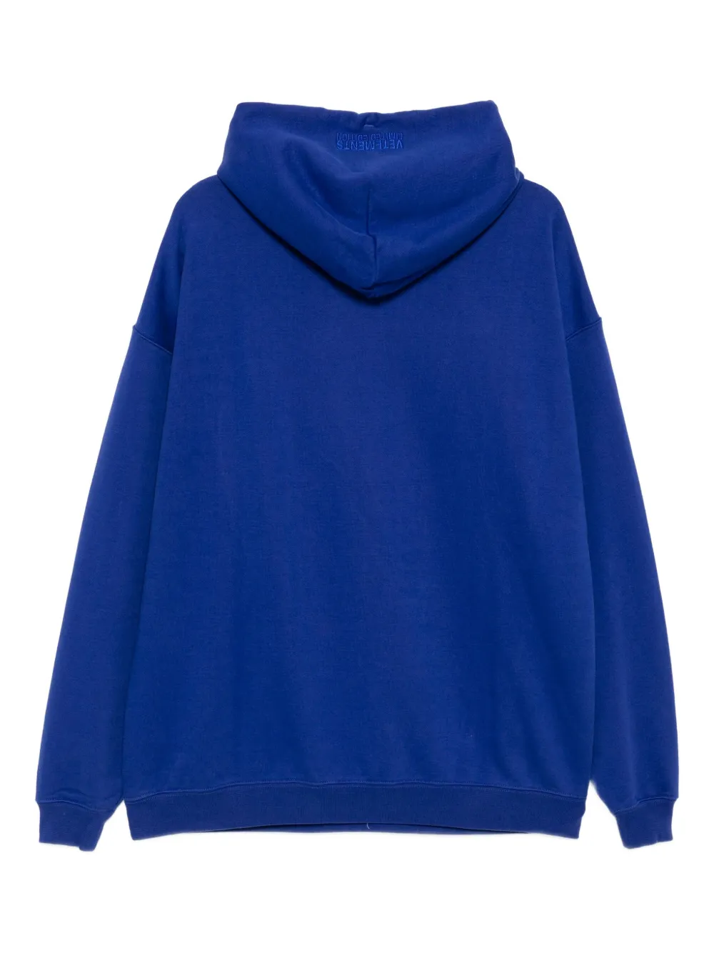 VETEMENTS Hoodie met geborduurd logo Blauw