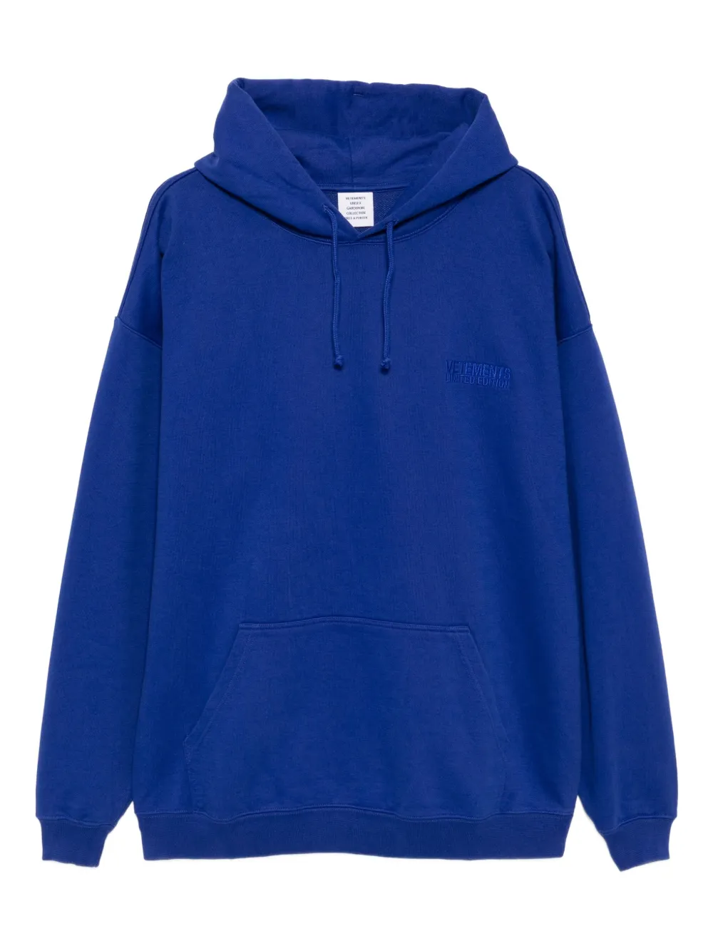 VETEMENTS ロゴ パーカー - ブルー VETEMENTS ロゴ パーカー - ブルー