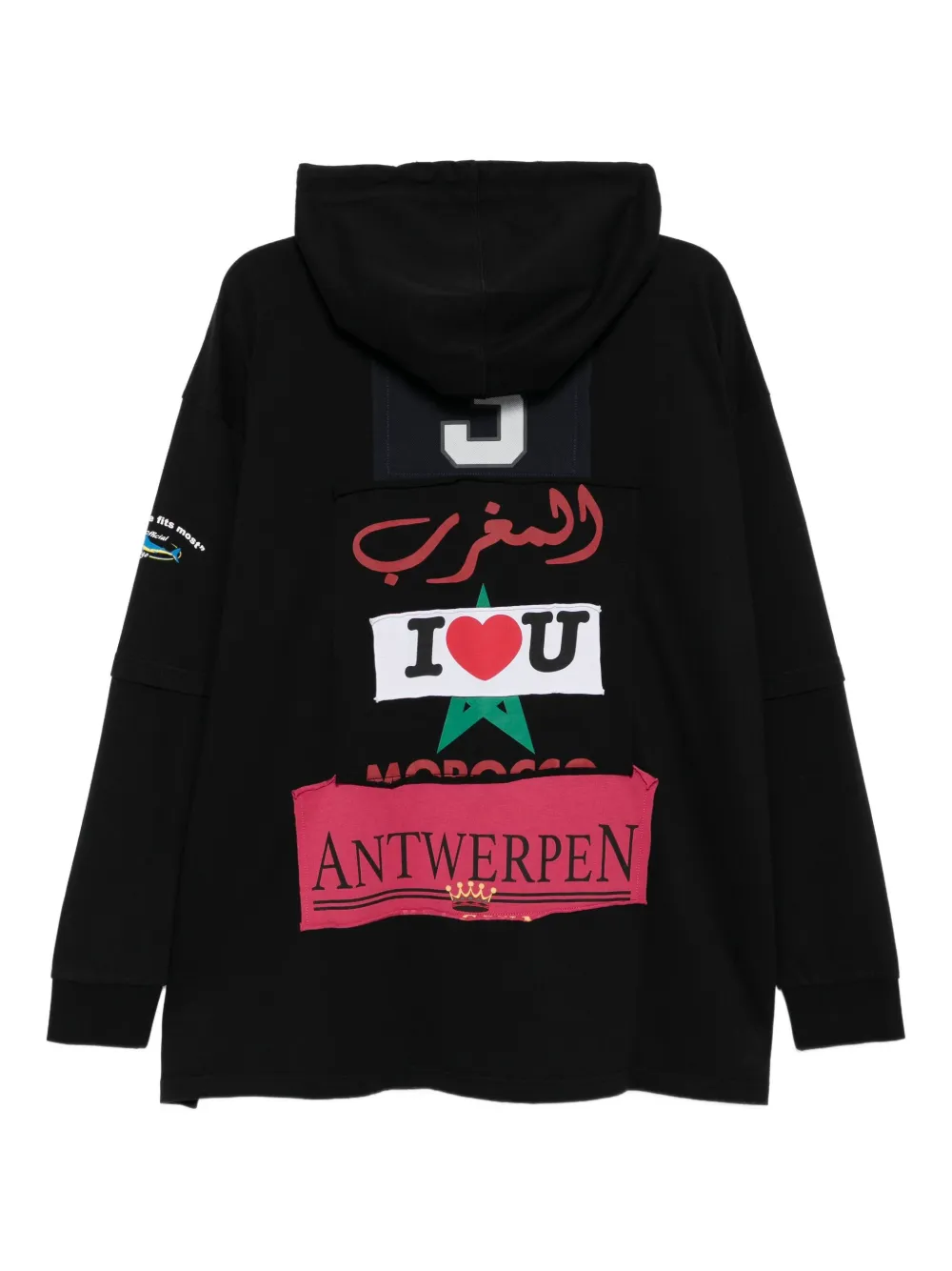 VETEMENTS patchwork hoodie | Hoodies | Image 2