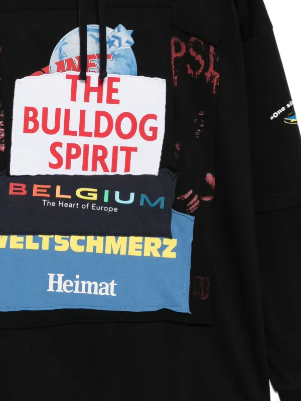 vetemens パッチワークフーディ ヴェトモン vetements パッチワークパーカー Mの通販 by