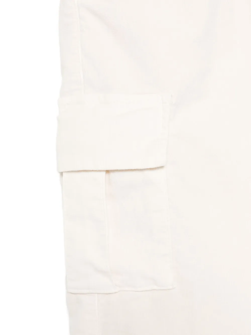 Paolo Pecora Kids Broek met cargozak Beige
