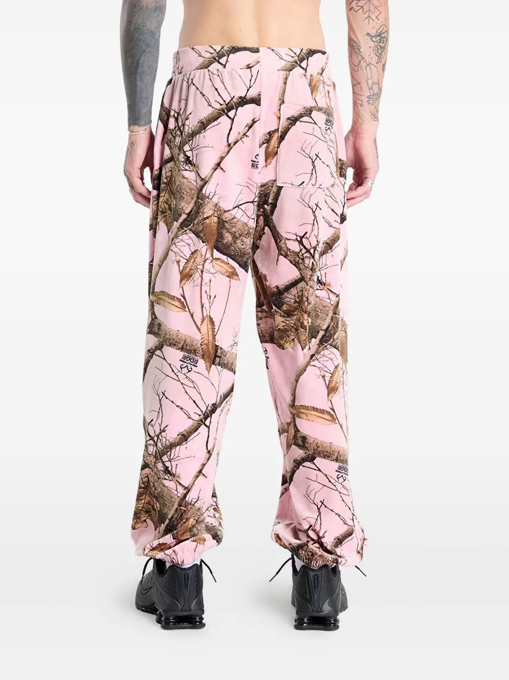 Pleasures X Juicy Couture Realtree Velour Track Pants In Pink