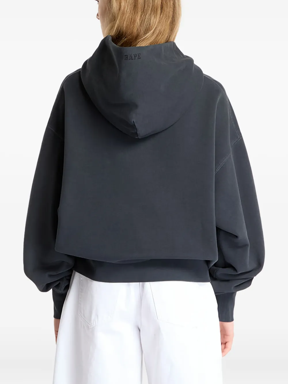 A BATHING APE Hoodie met print Zwart